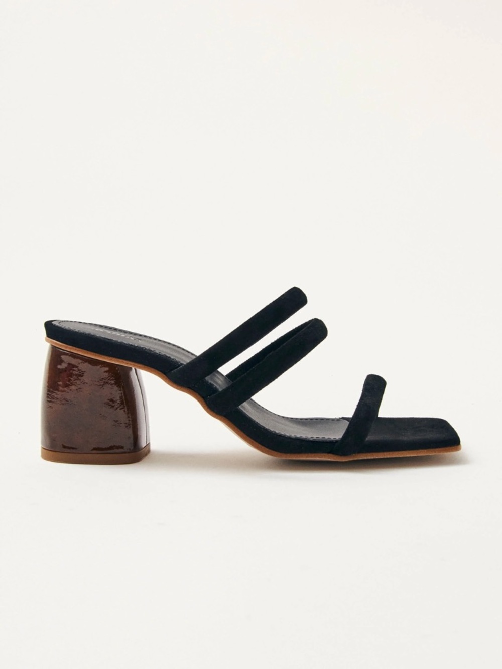 Alohas | Indiana Black Suede Mile